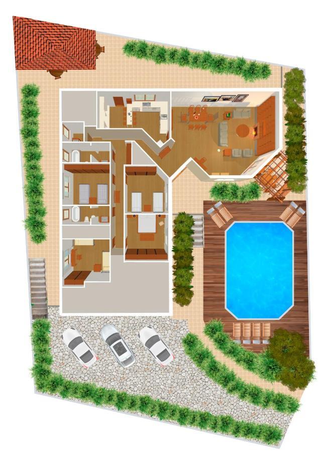 Colares Beach House, Pool Child Friendly Exterior foto